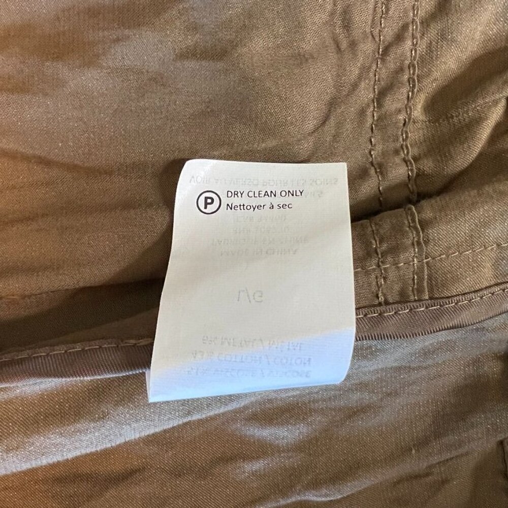 Vince Olive Green Luxe Anorak Festival Jacket sz L - Picture 14 of 15